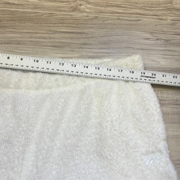 Reebok White Wide Leg Cozy Pants with Pockets Size XL - Picture 3 of 12